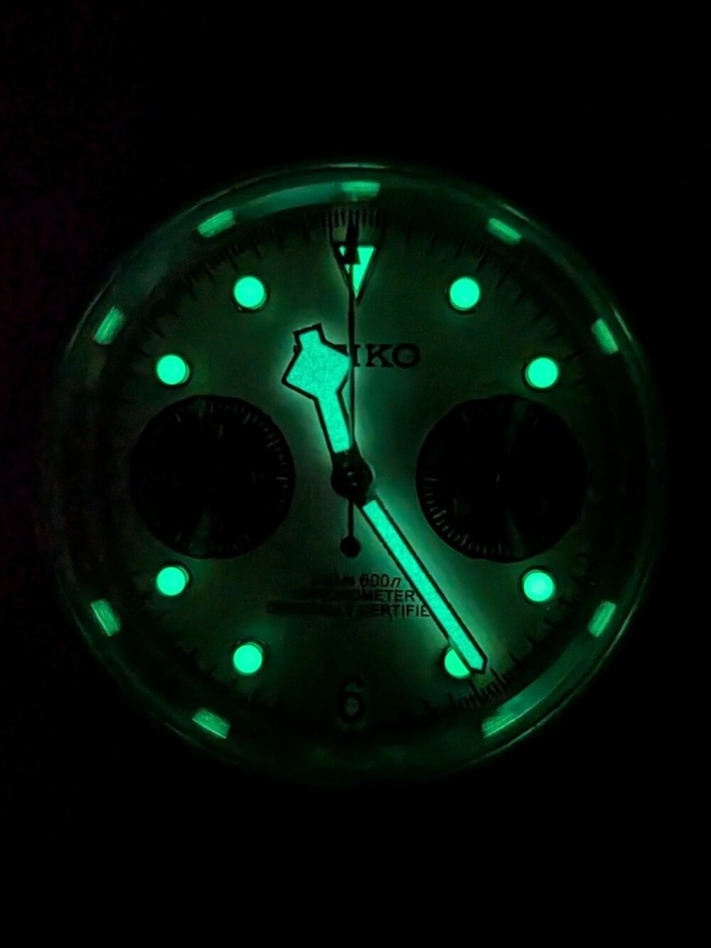 Seiko MOD | Pink Dial Chronograph |  VK64 quartz movement - Picture 12 of 13